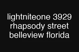 lightniteone 3929 rhapsody street belleview florida